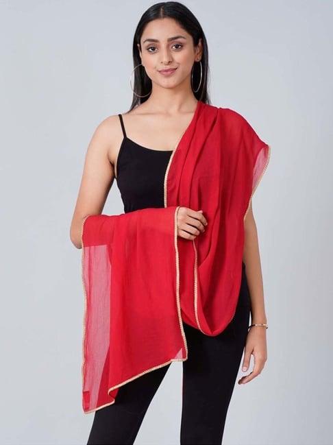 first resort by ramola bachchan red dupatta