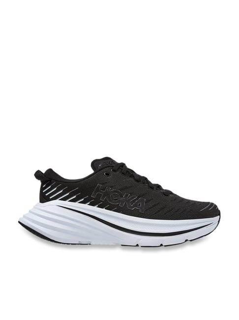 hoka women's bondi x black running shoes