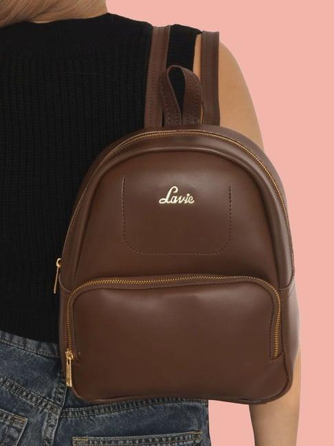 lavie brown large backpack