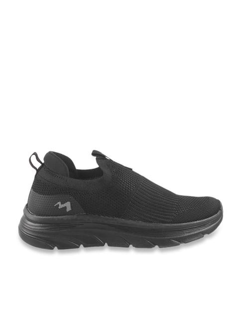 metro men's black walking shoes