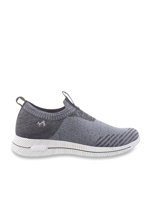 metro men's grey walking shoes