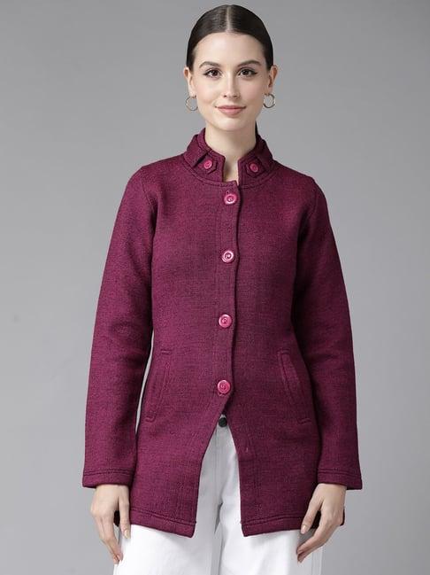 cayman purple plain jacket