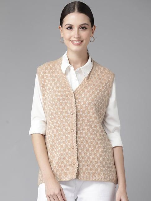 cayman beige knitted cardigan