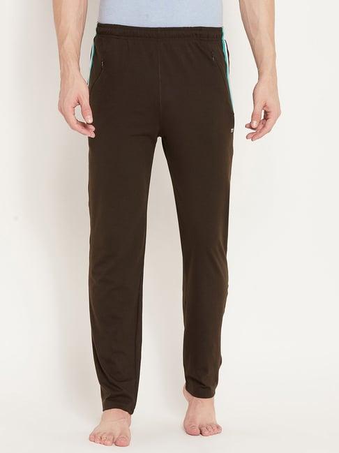 okane dark olive regular fit lounge pants