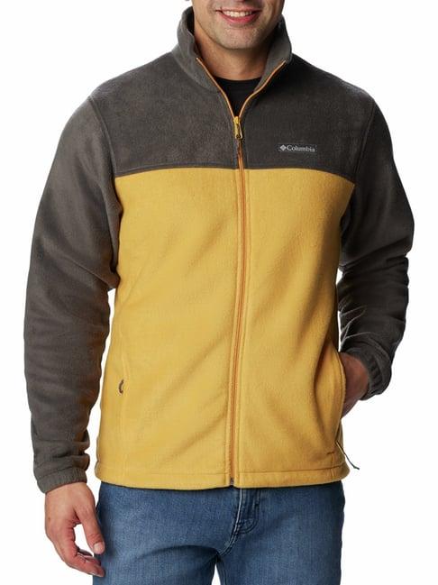 columbia yellow regular fit jacket