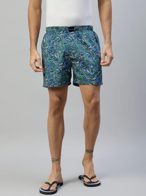 don vino multicolor printed cotton boxer shorts