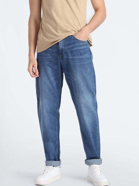 calvin klein jeans denim medium cotton straight fit jeans