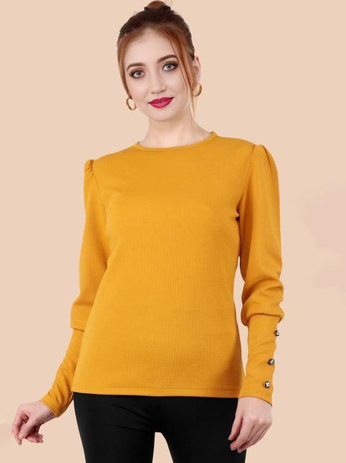 apnisha mustard top