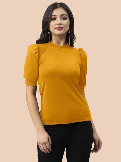 apnisha mustard top