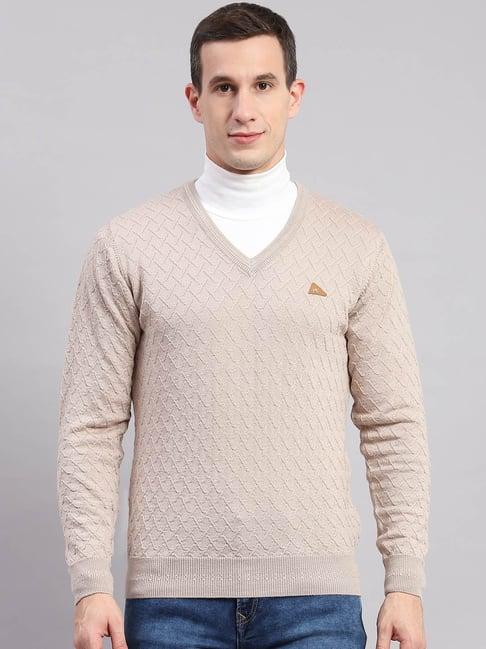 monte carlo regular fit pure wool sweater