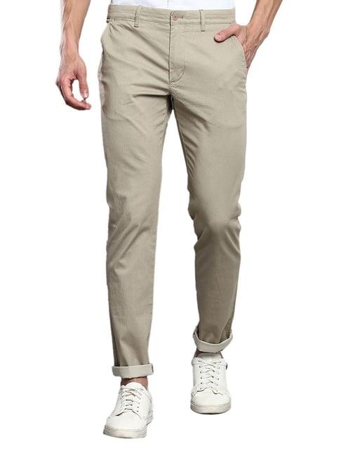 tommy hilfiger batique khaki cotton straight fit chinos