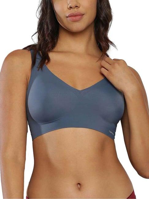 calvin klein underwear blue edge regular fit bikini top