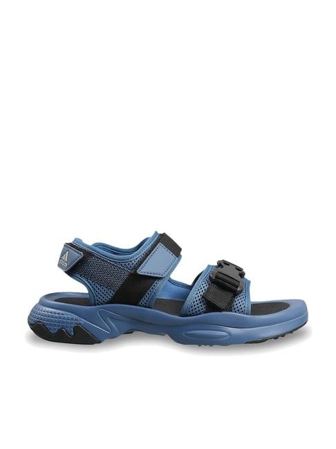 adidas men's stridzar blue floater sandals