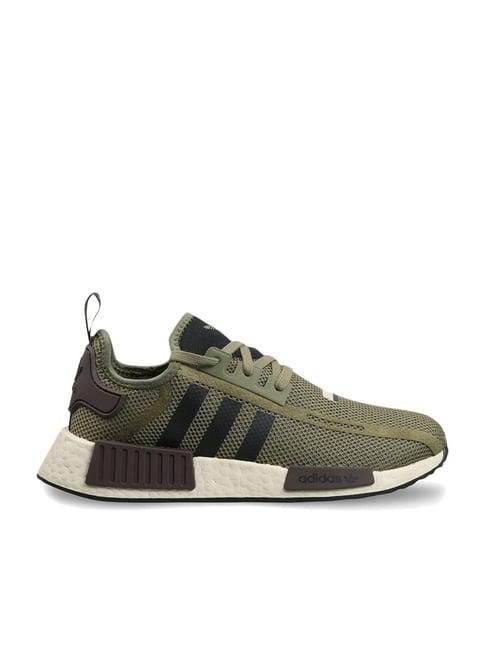 adidas originals men's nmd_r1 green casual sneakers