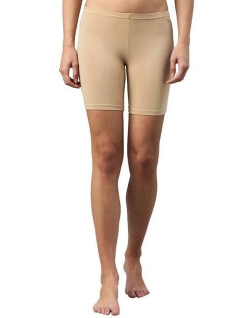 selvia beige sports shorts