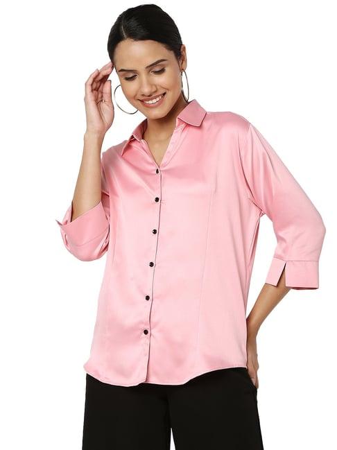 smarty pants pink regular fit shirt