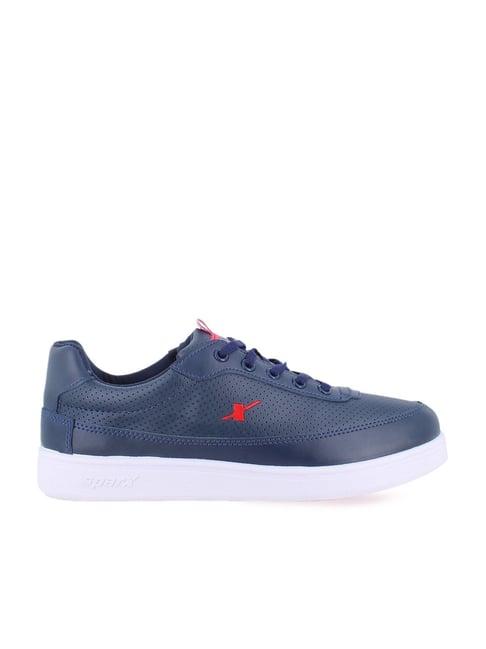 sparx men's navy casual sneakers