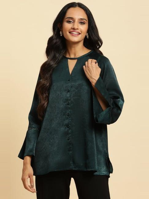 w green regular fit top