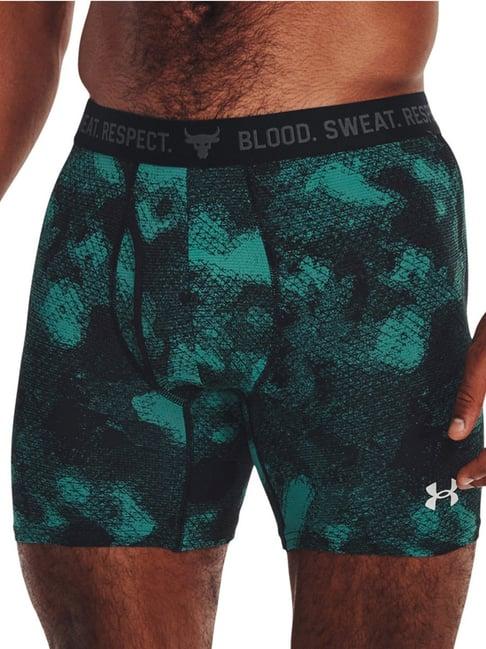 under armour green regular fit trunks