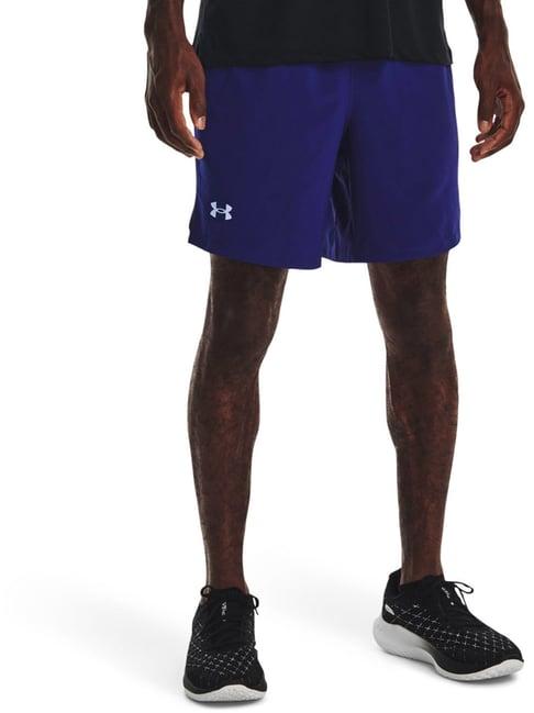 under armour blue classic fit sports shorts