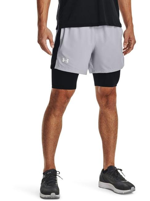 under armour grey classic fit sports shorts