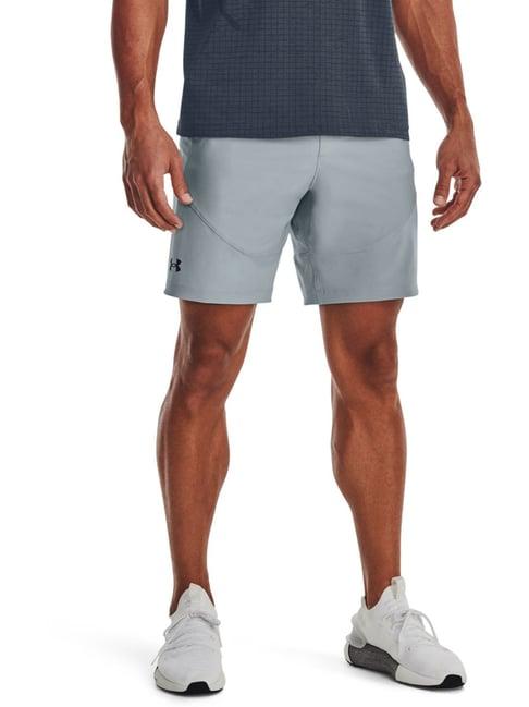 under armour blue classic fit sports shorts