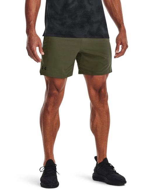 under armour green classic fit sports shorts