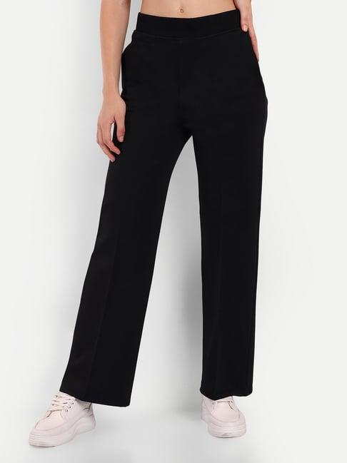 broadstar black high rise pants