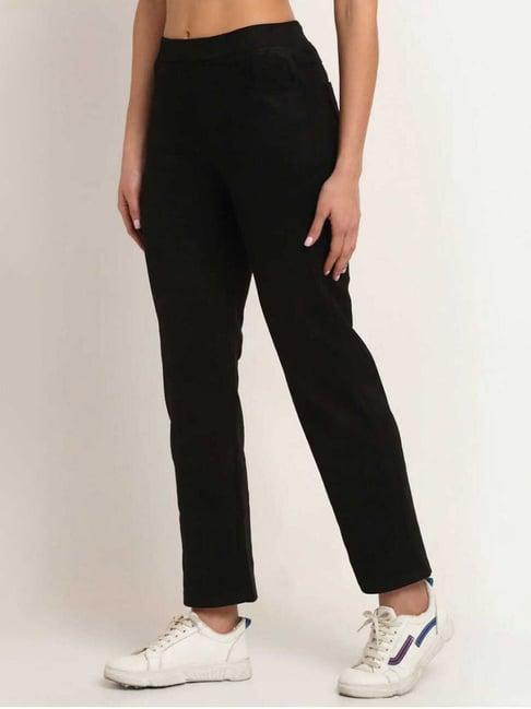 broadstar black high rise pants