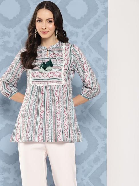 yufta multicolor printed tunic