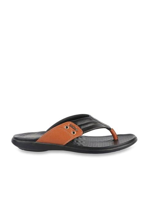 medifeet men's black thong sandals