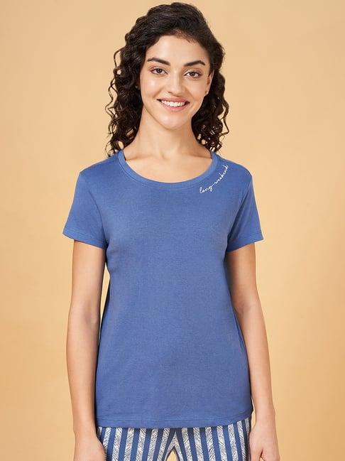 dreamz by pantaloons blue cotton t-shirt