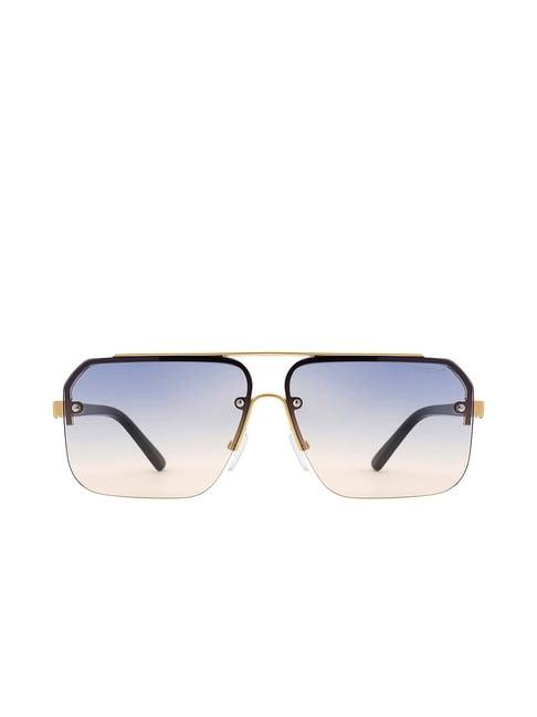 forca by lifestyle grey square sunglasses for men