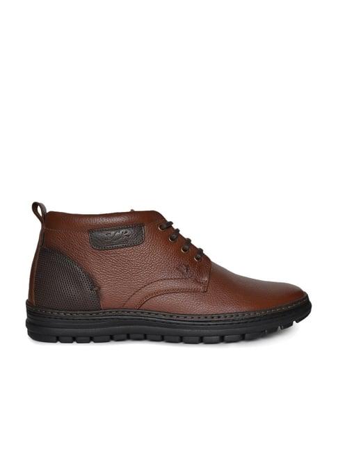 bck by buckaroo men's cornelio tan derby boots