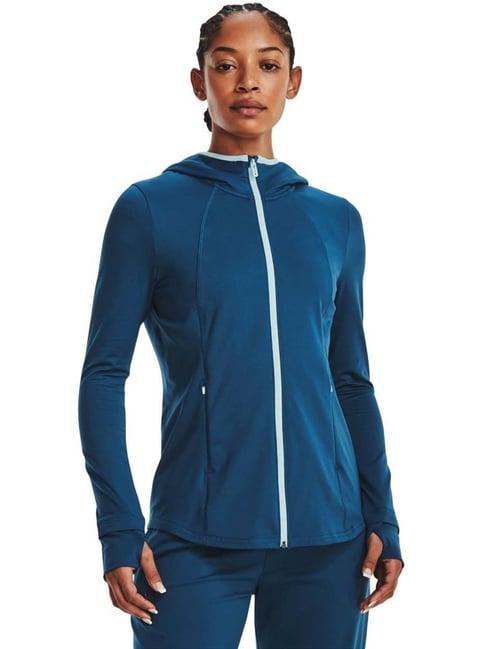 under armour teal blue regular fit sports jacket