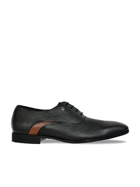 allen cooper men's black oxford shoes