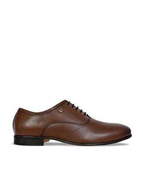 allen cooper men's brown oxford shoes