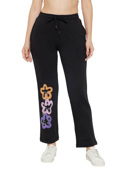 madame m secret black printed trackpants