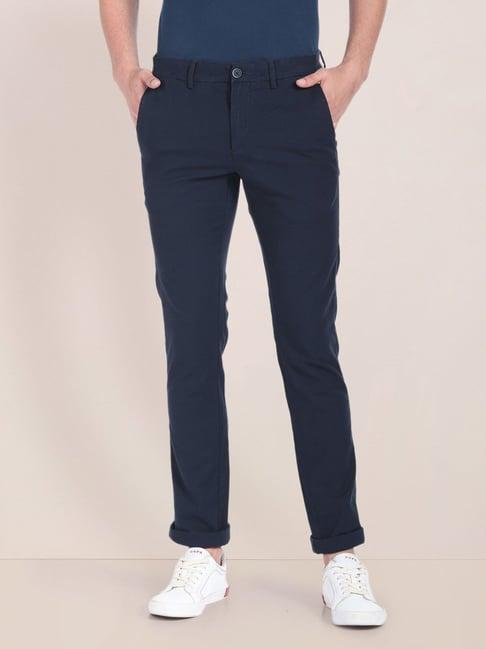 u.s. polo assn. navy cotton slim straight fit chinos