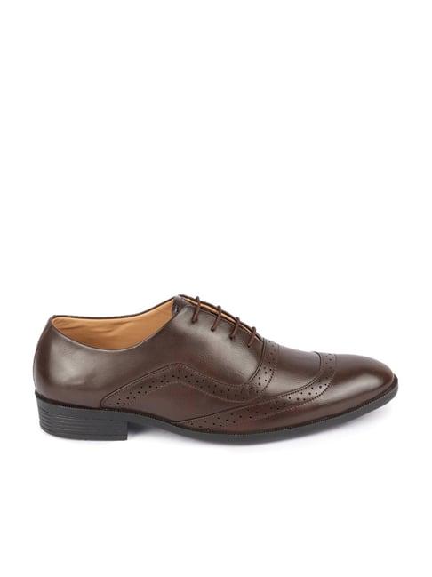 fausto men's brown oxford shoes