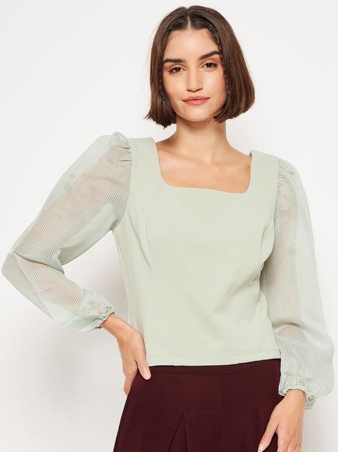 madame mint regular fit top