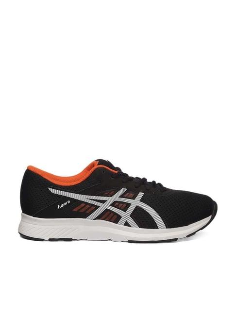 asics men's fuzor b black casual sneakers