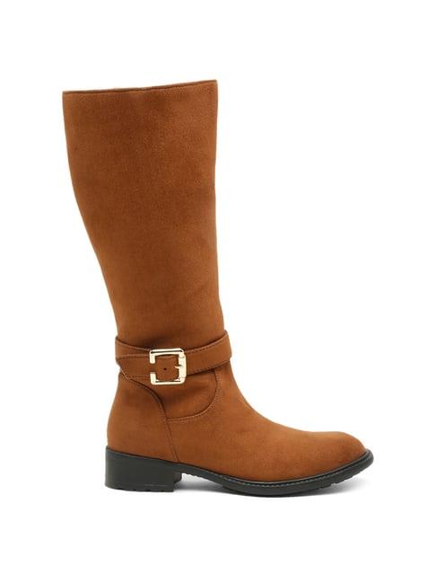 flat n heels women's tan casual booties