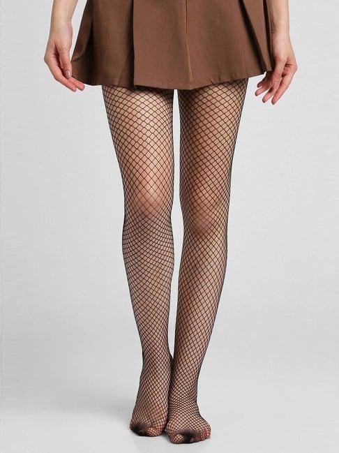 forever 21 black regular fit stockings