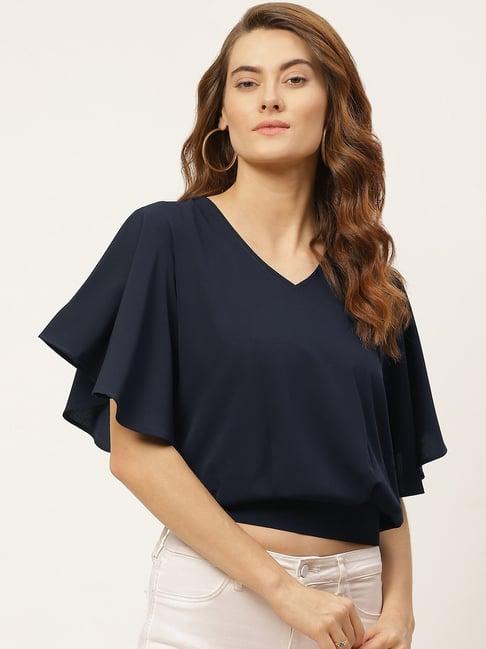 one femme blue top