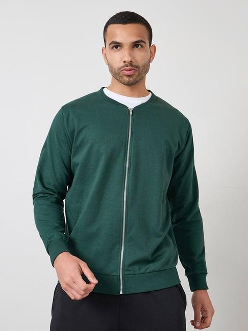 styli olive relaxed fit bomber jacket