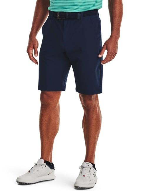 under armour navy regular fit shorts