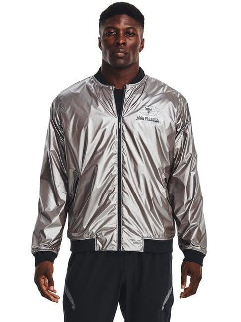 under armour metallic regular fit sports hoodie