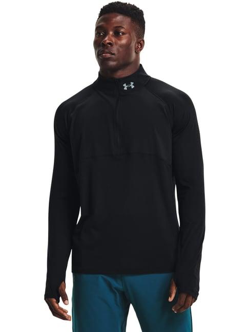 under armour black muscle fit sweatshirt