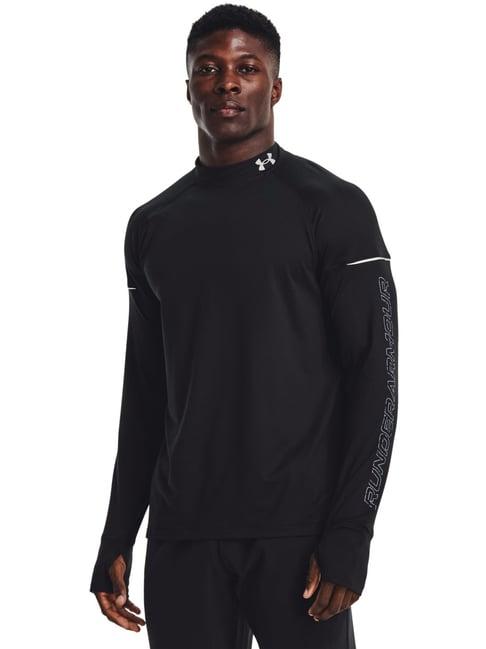 under armour black muscle fit sweatshirt